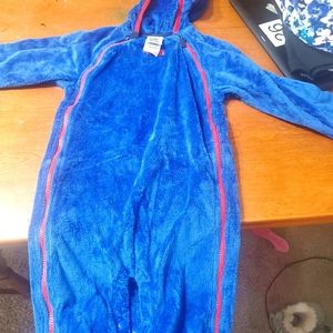 The Northface one piece suit Blue 18-24